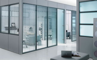 办公室隔板由木材,玻璃或彩色的 中国顶级隔断墙